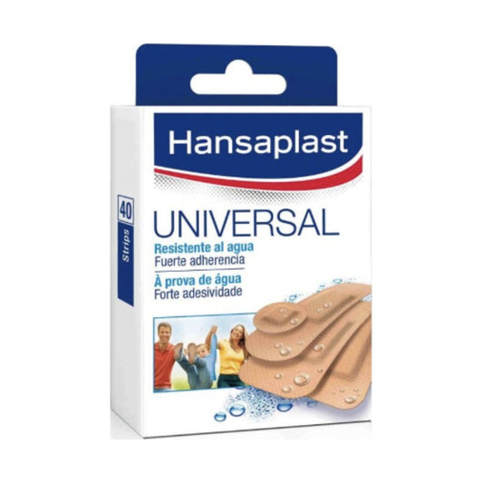 HANSAPLAST UNIVERSAL APOSITO ADHESIVO SURTIDO 40 STRIPS