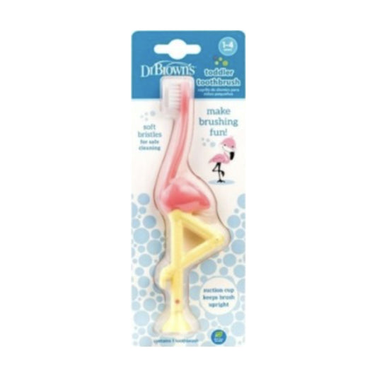 CEPILLO DENTAL INFANTIL DR BROWN´S FLAMENCO 1-4 AÑOS