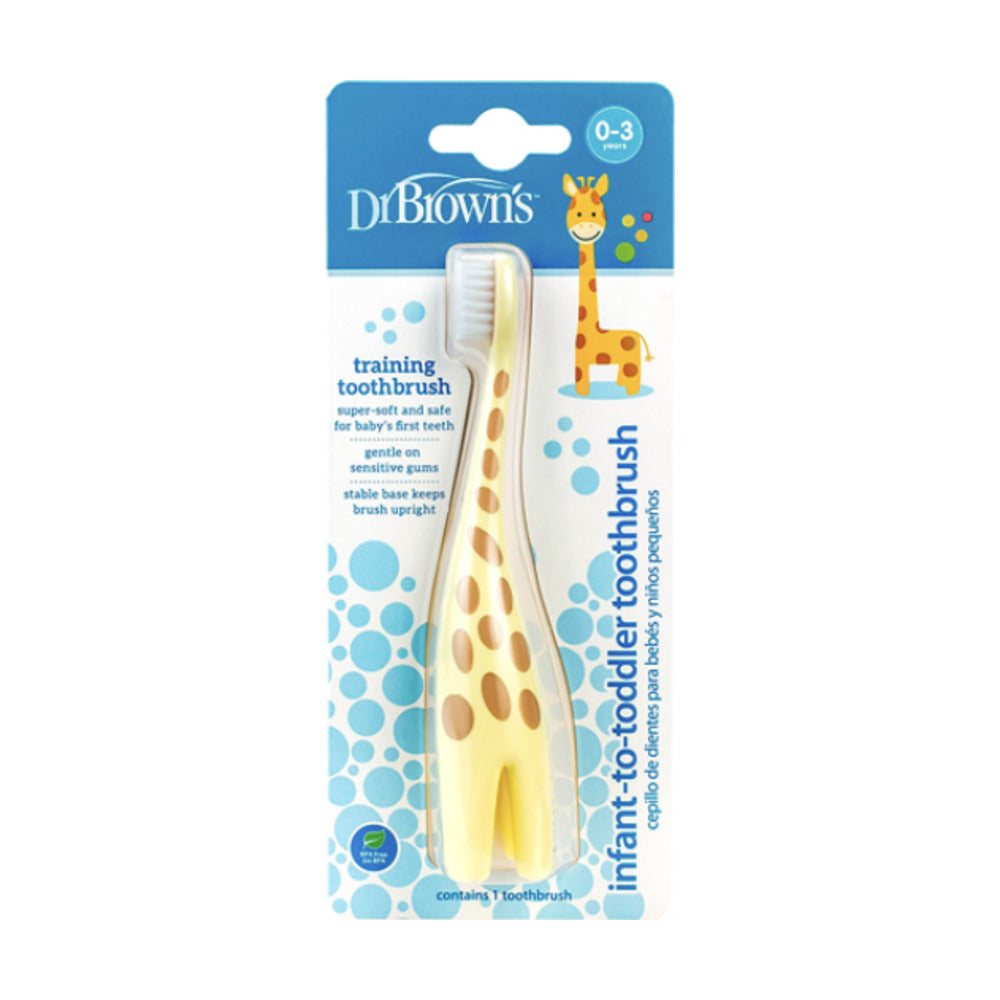 DR BROWN´S CEPILLO DIENTES BEBE JIRAFA 0-3 AÑOS