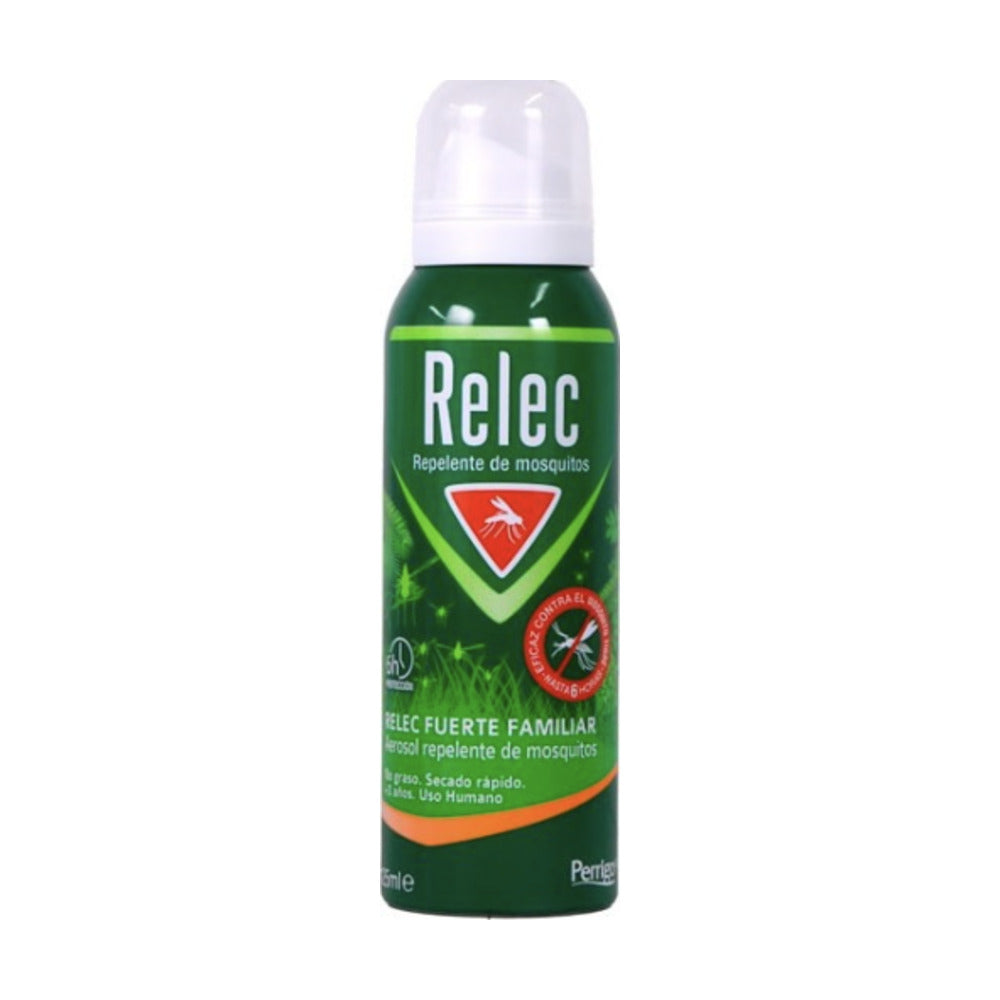 RELEC FUERTE FAMILIAR REPELENTE DE MOSQUITOS AEROSOL 125 ML