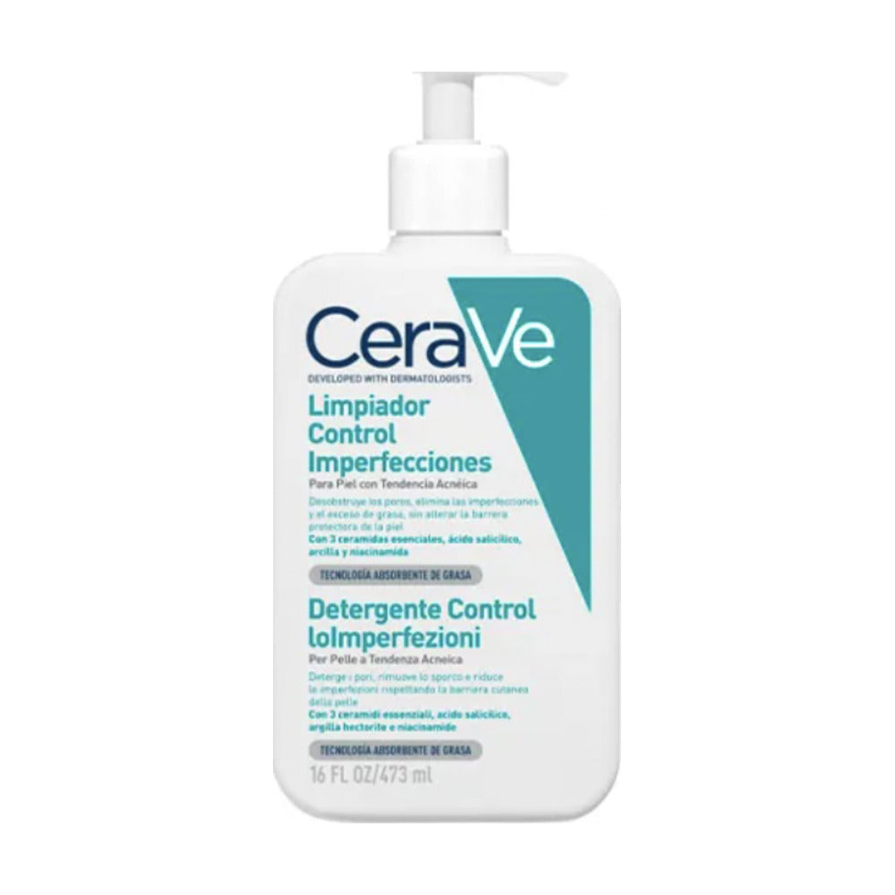 CERAVE ACNE GEL LIMPIADOR 433 ML