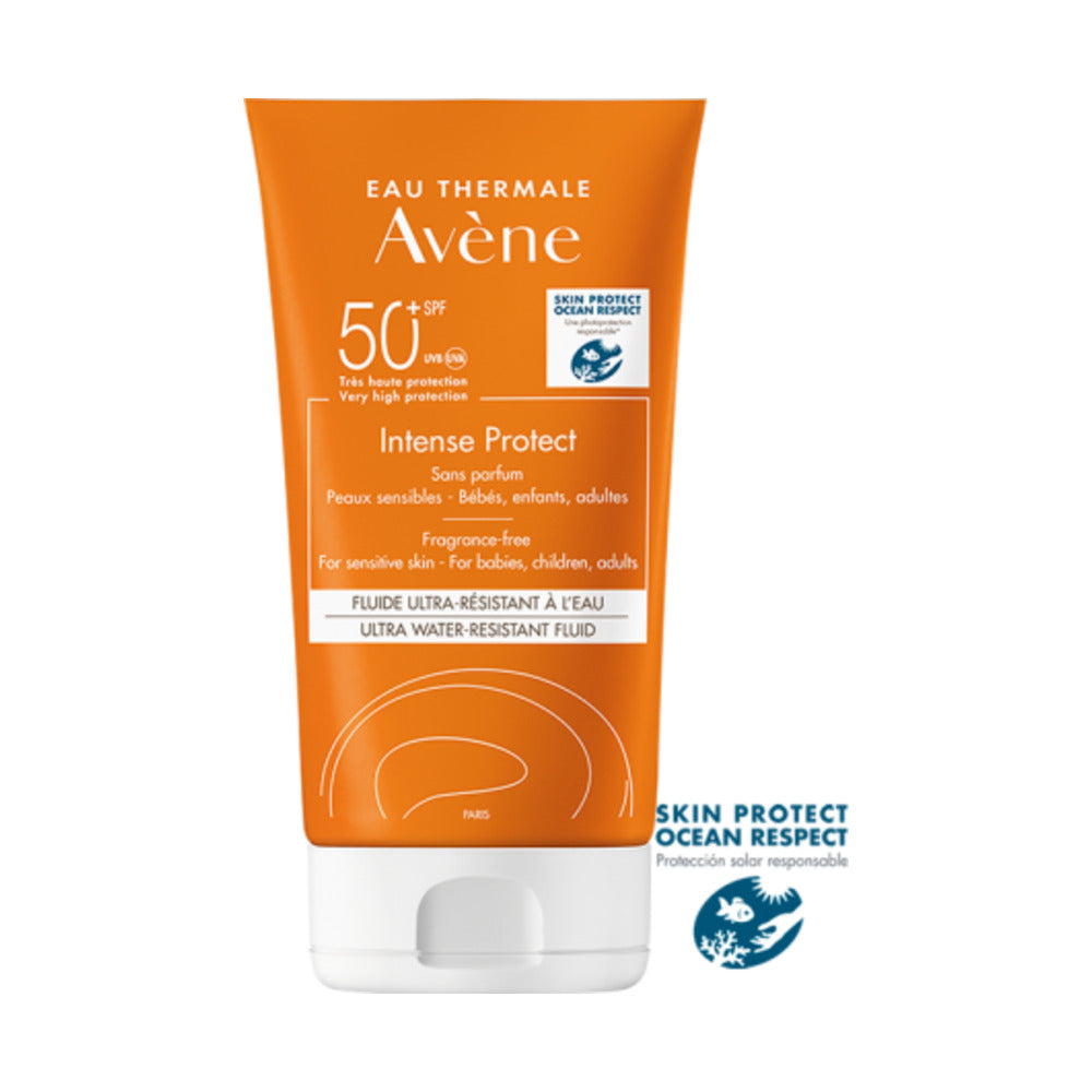 AVENE SOLAR SPF50+ INTENSE PROTECT FLUIDO SIN PERFUME 150ML