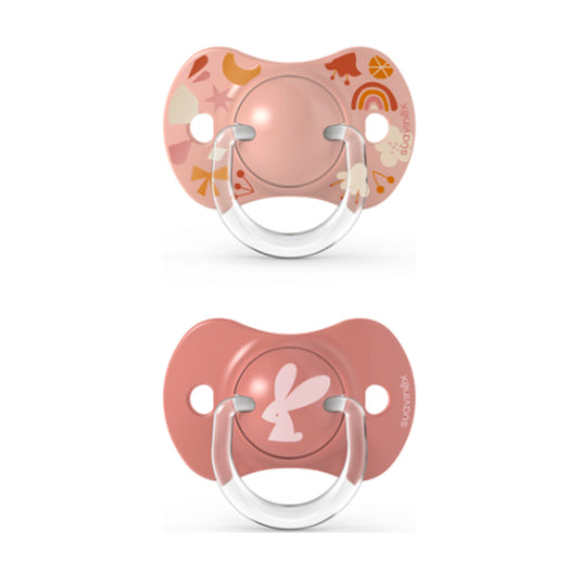 SUAVINEX CHUPETECON TETINA FISIOLOGICA SILICONA  0-6 MESES 2 UNIDADES
