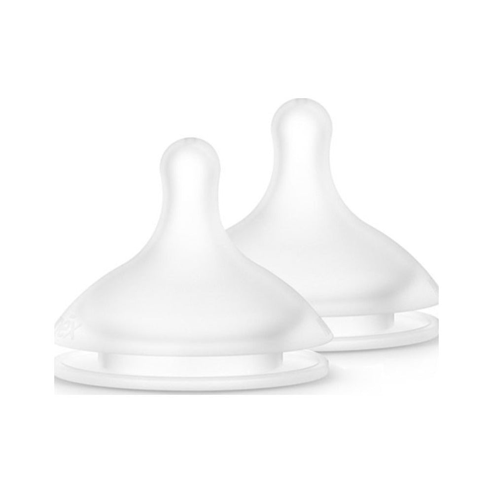 SUAVINEX TETINA SILICONA FISIOLOGICA FLUJO LENTO 0+ 2 UNIDADES