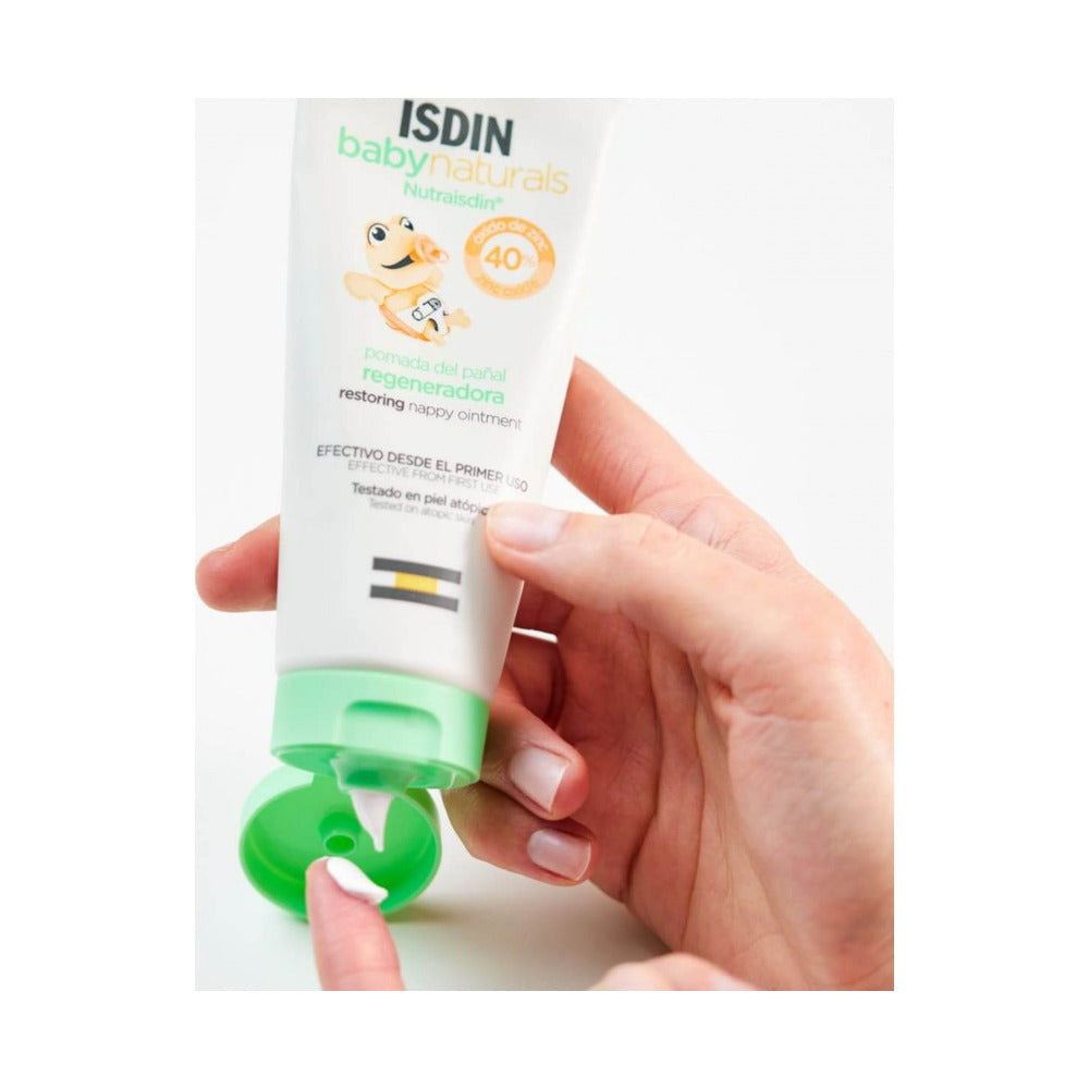 ISDIN BABY NATURALS POMADA DEL PAÑAL REGENERADORA ZN 40 100 ML