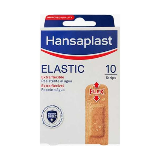 HANSAPLAST ELASTIC APOSITO ADHESIVO 10 UNIDADES 72 X 22 MM