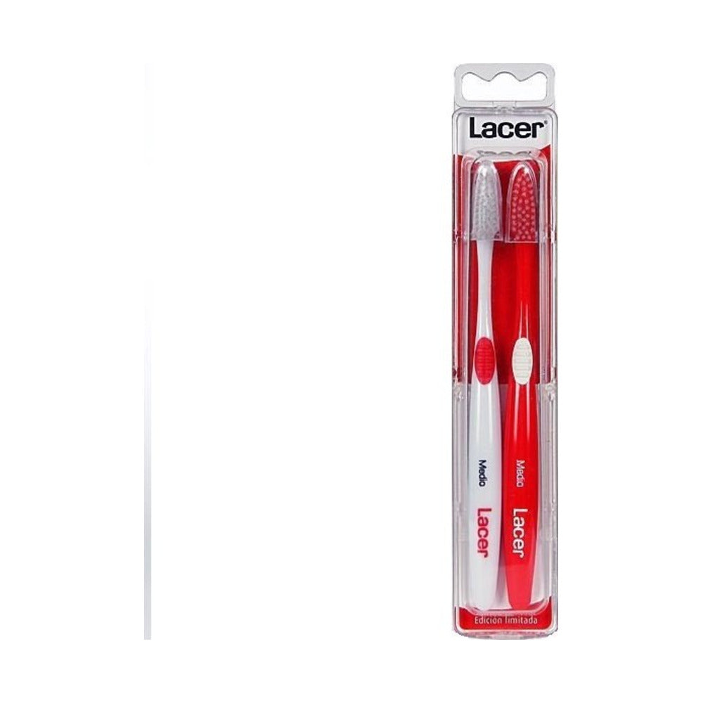 CEPILLO DENTAL ADULTO LACER MEDIO DUPLO