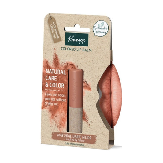 KNEIPP BALSAMO LABIAL CON COLOR NATURAL  1 ENVASE 3,1 G COLOR DARK NUDE