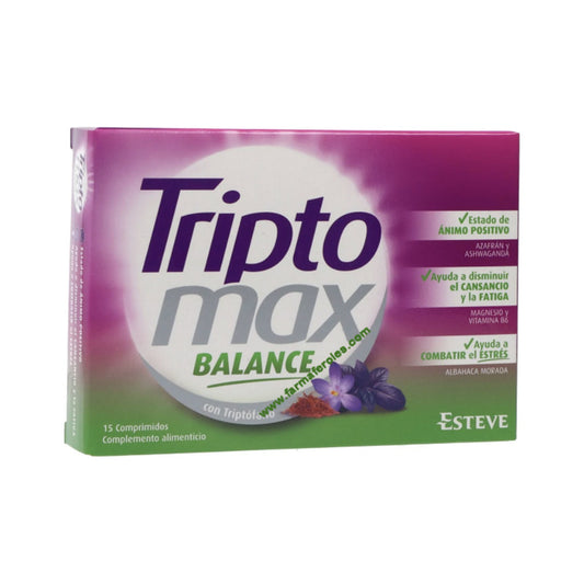TRIPTOMAX BALANCE  15 COMPRIMIDOS