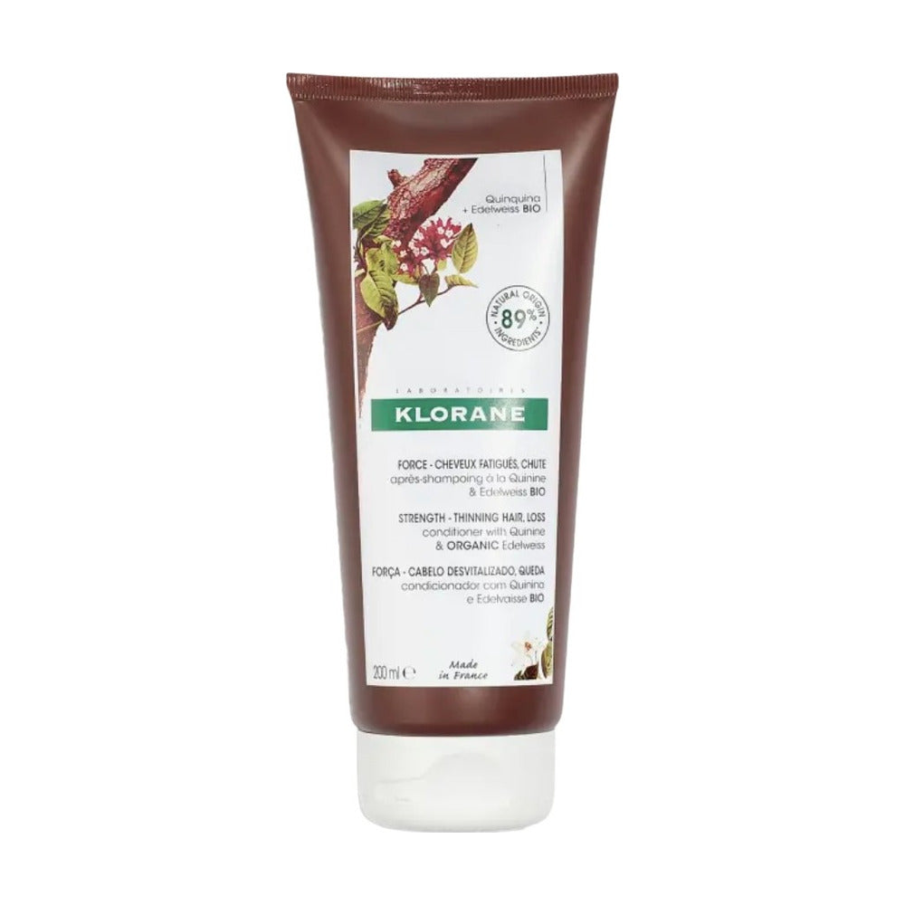 KLORANE ACONDICIONADOR A LA QUININA Y EDELWEISS BIO 200ML