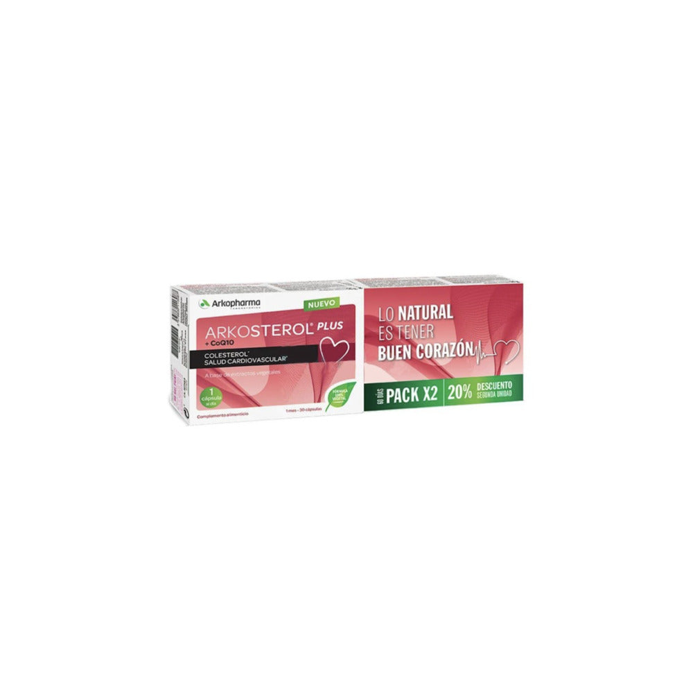 ARKOSTEROL PLUS  2 ENVASES 30 CAPSULAS