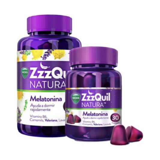 ZZZQUIL NATURA  90 GUMMIES SABOR FRUTOS DEL BOSQUE EDICION ESPECIAL