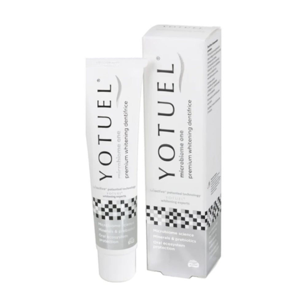 YOTUEL DENTRIFICO BLANQUEADOR MICROBIOMA ONE WHITE PREMIUM 100 G