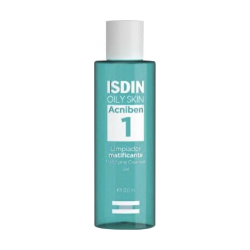 ISDIN OILY SKIN ACNIBEN LIMPIADOR MATIFICANTE GEL 200 ML