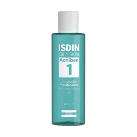 ISDIN OILY SKIN ACNIBEN LIMPIADOR MATIFICANTE GEL 200 ML