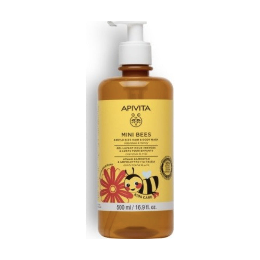 APIVITA MINI BEES GEL Y CHAMPU SUAVE 500 ML