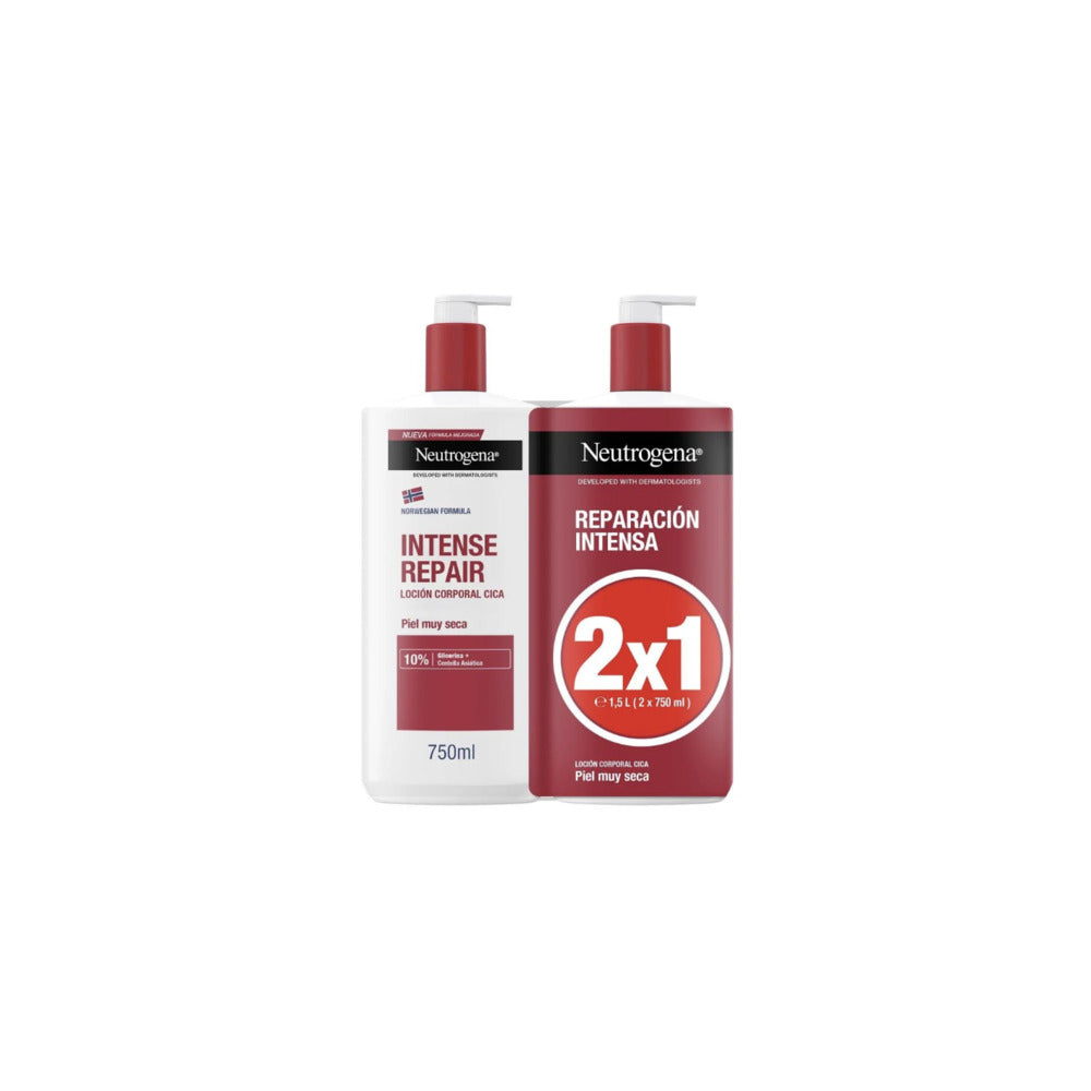 NEUTROGENA FORMULA NORUEGA LOCION CORPORAL REPARACION INTENSA 2X750ML