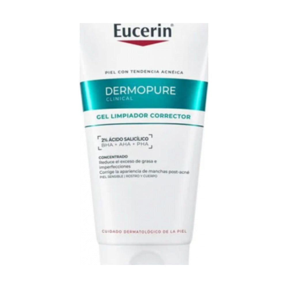 EUCERIN DERMOPURE CLINICAL  GEL LIMPIADOR CORRECT 150 ML
