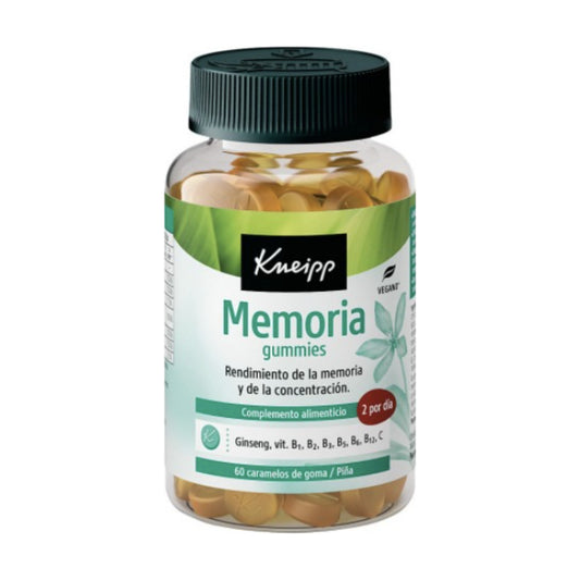 KNEIPP MEMORIA  60 GUMMIES SABOR PIÑA