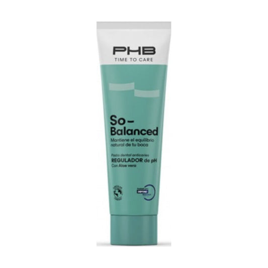 PHB TIME TO CARE SO BALANCED DENTRIFICO  1 TUBO 75 ML SABOR MENTA SUAVE