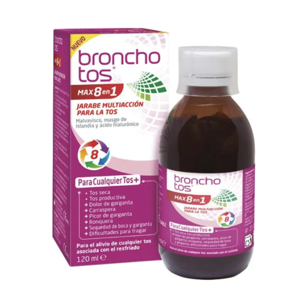 BRONCHOTOS MAX 8 EN 1  1 FRASCO 120 ML