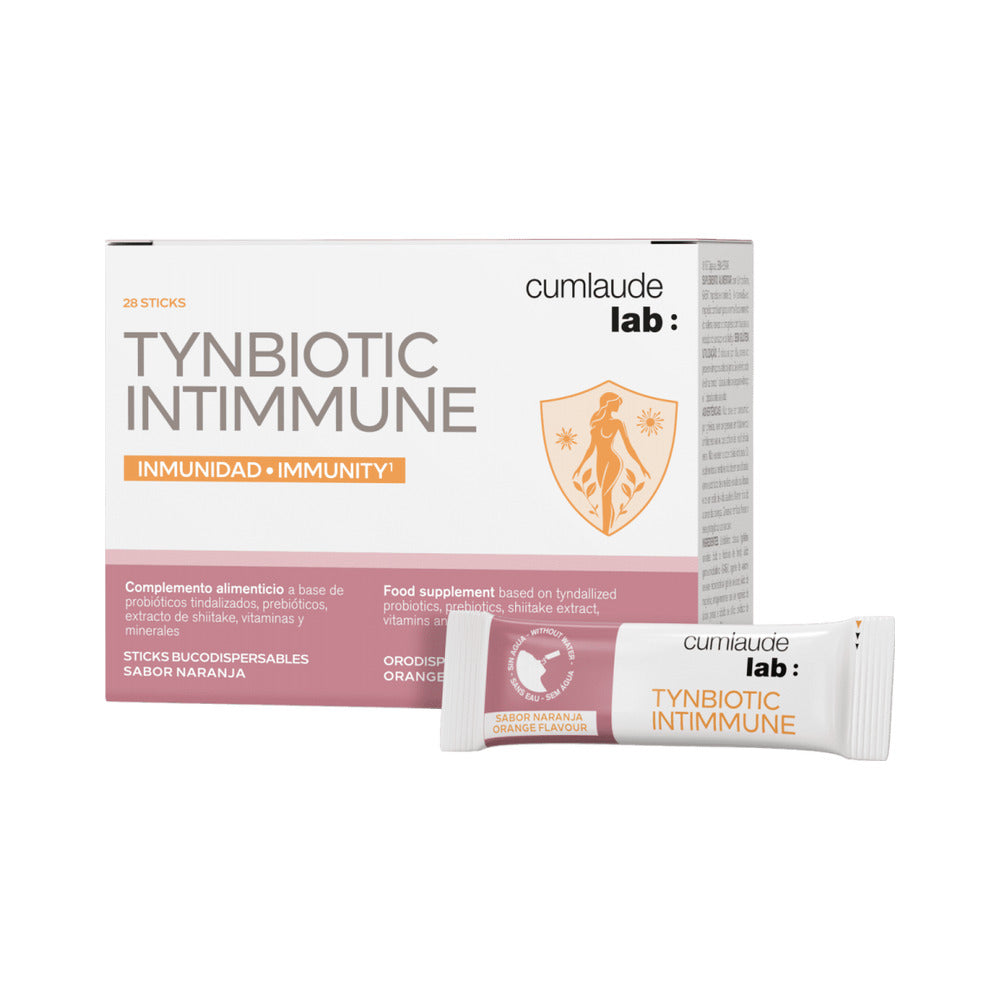 CUMLAUDE LAB: TYNBIOTIC INTIMMUNE 28 STICKS BUCODISPERSABLES
