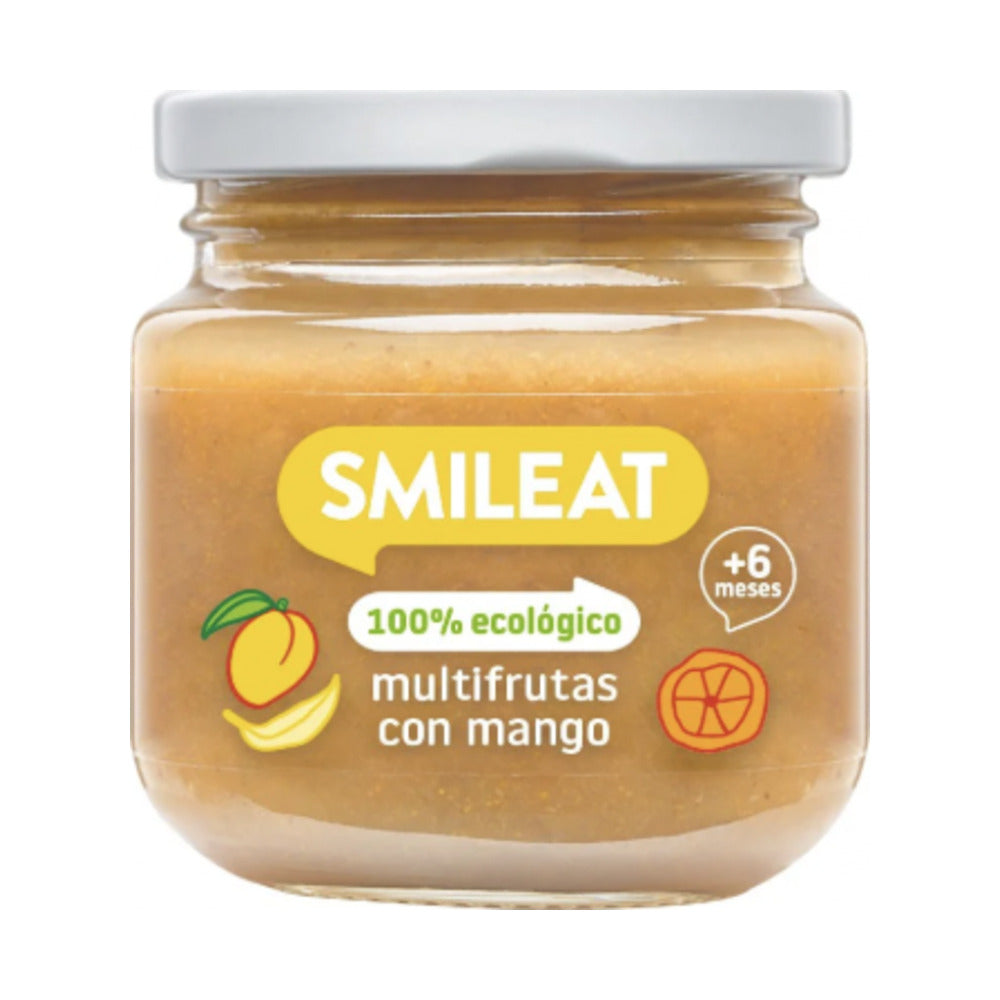 SMILEAT  1 TARRITO 130 G SABOR MULTIFRUTA CON MANGO