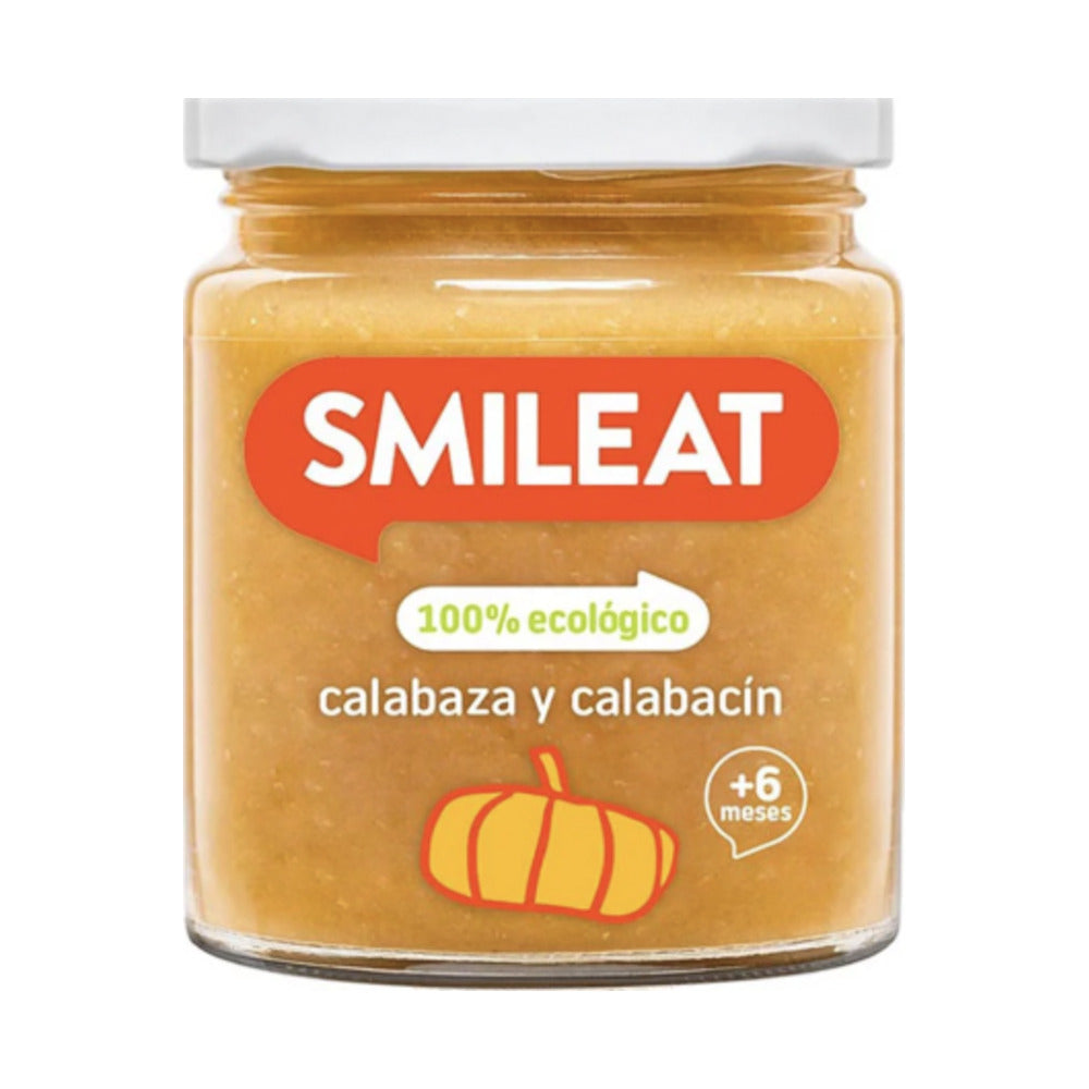 SMILEAT  1 TARRITO 230 G SABOR CALABAZA Y CALABACIN