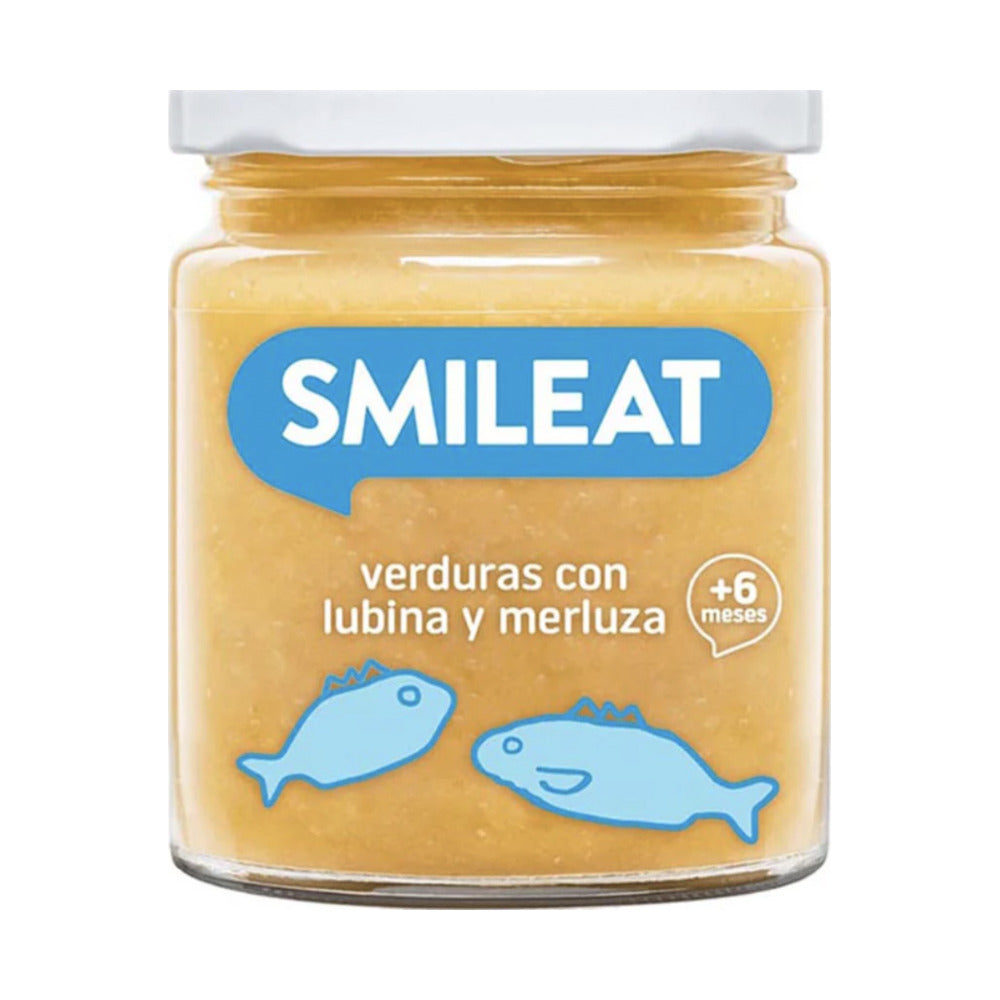 SMILEAT TARRITO DE VERDURAS CON MERLUZA 8M+ 230G ECOLÓGICO