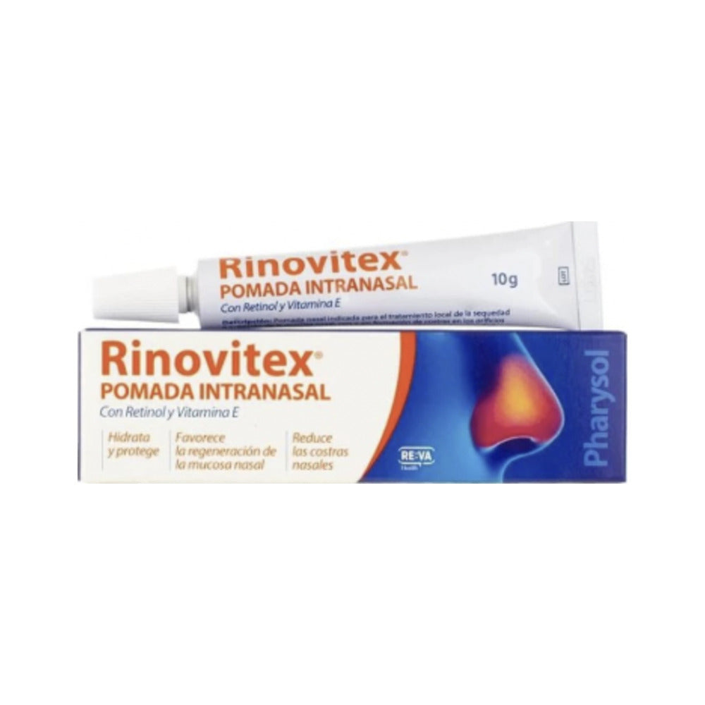 RINOVITEX PLUS POMADA INTRANASAL PHARYSOL  1 TUBO 10 G