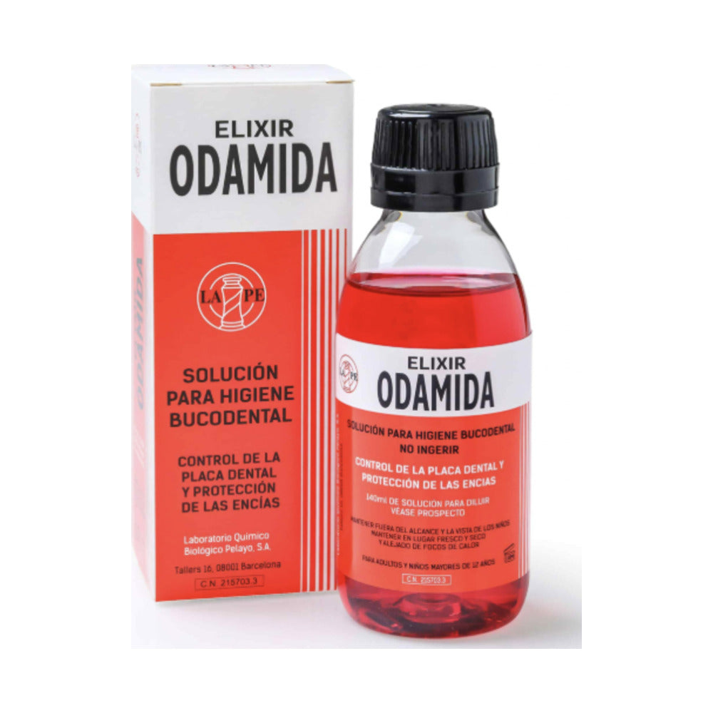ELIXIR ODAMIDA SOLUCION PARA HIGIENE BUCODENTAL  1 ENVASE 140 ML