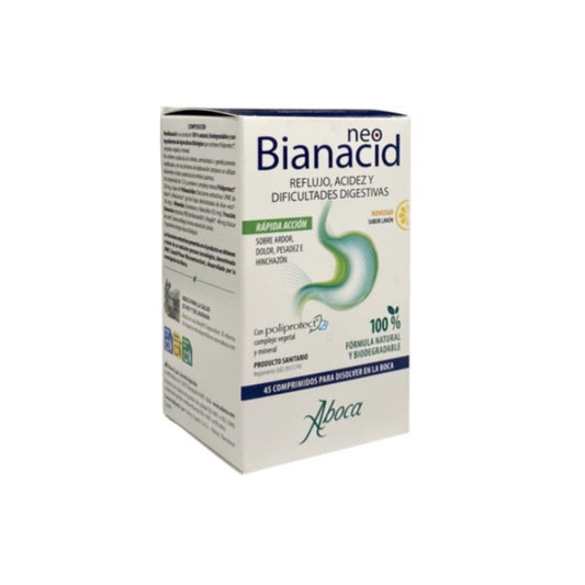 NEOBIANACID  45 COMPRIMIDOS SABOR LIMON