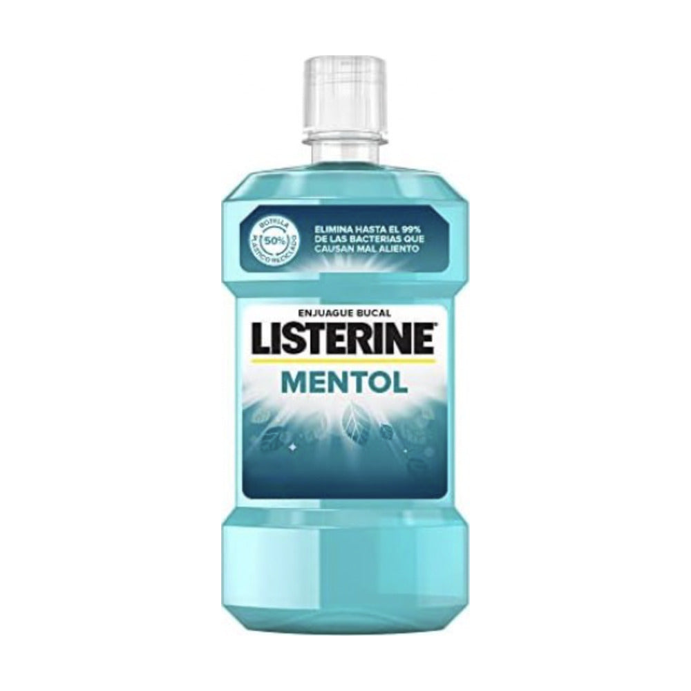 LISTERINE MENTOL 750 ML.