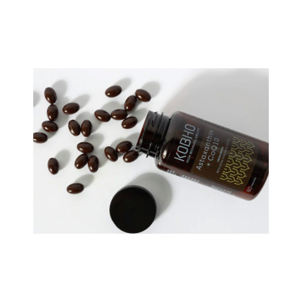ASTAXANTHIN + COQ10 KOBHO  60 CAPSULAS