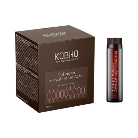 COLLAGEN + HYALURONIC ACID LIQUIDO KOBHO  20 VIALES 25 ML