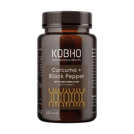 CURCUMA + PIPERIN KOBHO  60 CAPSULAS