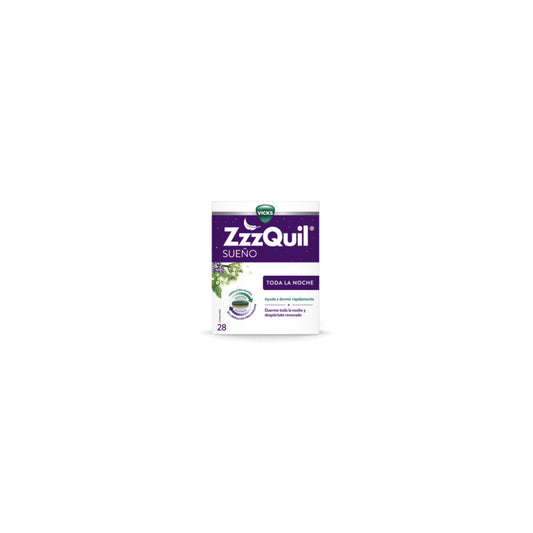 ZZZQUIL SUEÑO TODA LA NOCHE  28 COMPRIMIDOS
