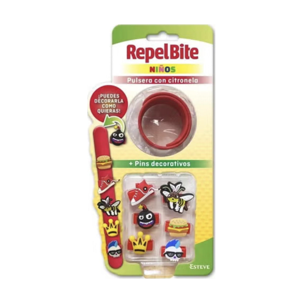 REPELBITE NIÑOS PULSERA CITRONELA 1 UD
