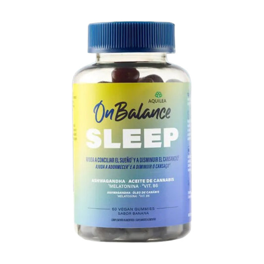 AQUILEA ONBALANCE SLEEP 60 GOMINOLAS SABOR BANANA