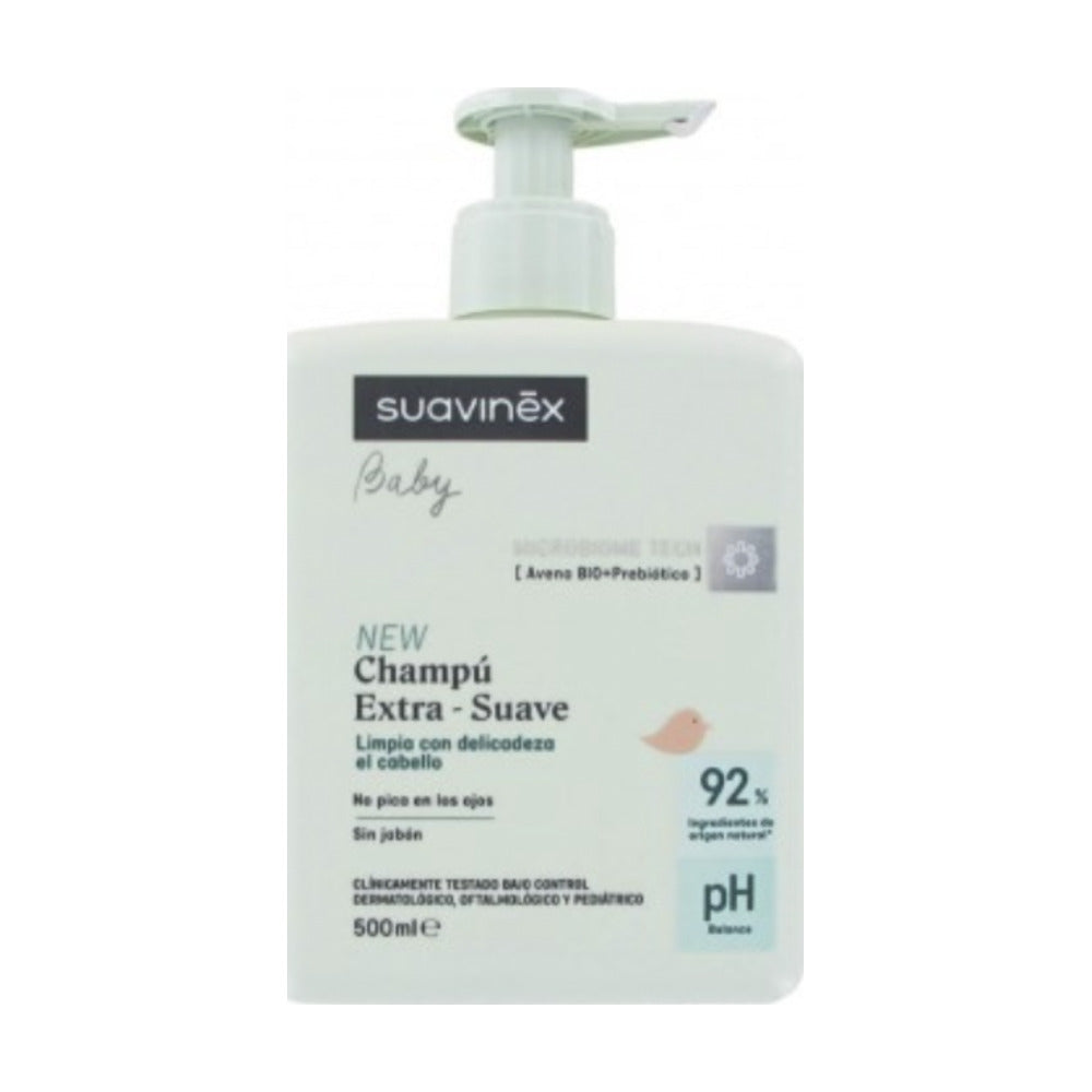 SUAVINEX BABY CHAMPU EXTRA-SUAVE  1 BOTELLA 500 ML
