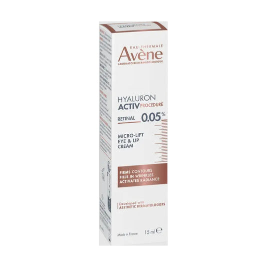 AVENE HYALURON ACTIV PROCEDURE CREMA MICRO-LIFT OJOS & LABIOS  1 ENVASE 15 ML