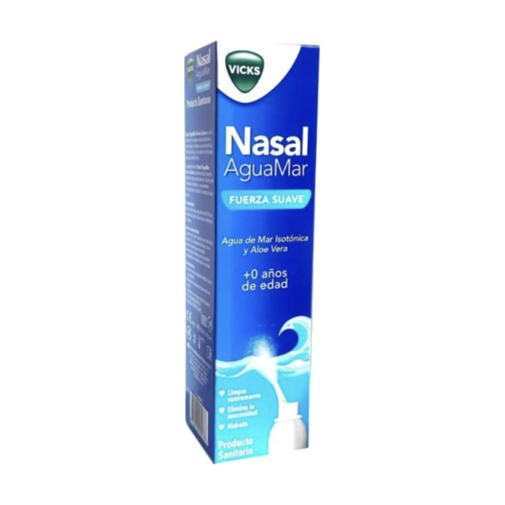 VICKS NASAL AGUA MAR FUERZA SUAVE 120 ML