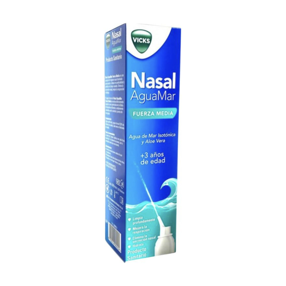 VICKS NASAL AGUA MAR FUERZA MEDIA 120ML