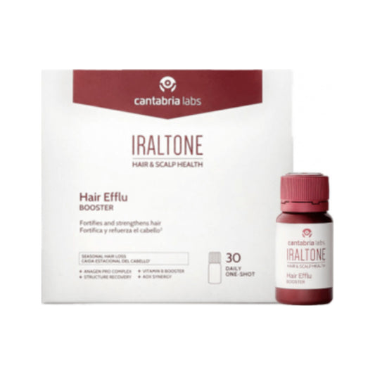 IRALTONE HAIR EFFLU BOOSTER  30 VIALES 15 ML