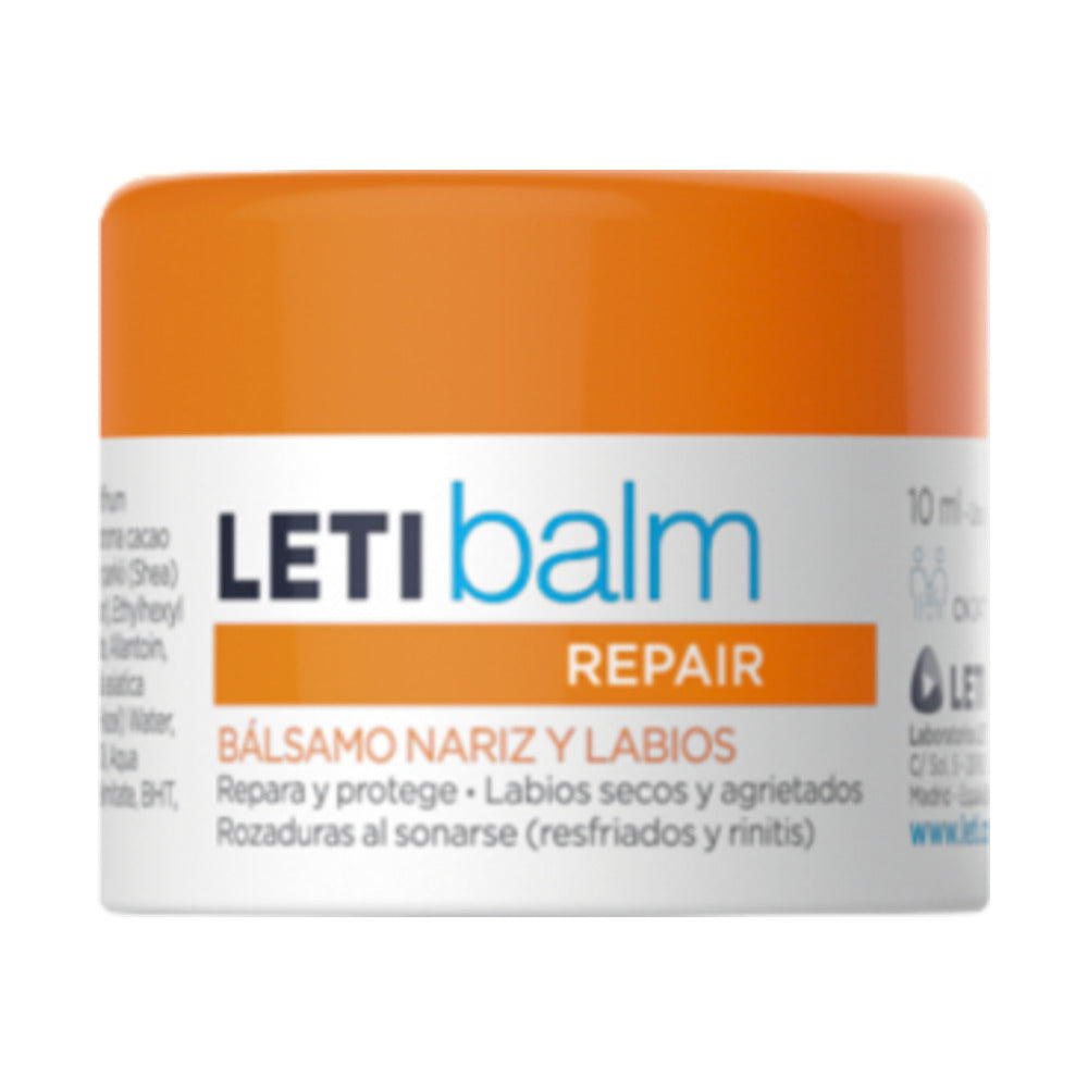 LETIBALM BALSAMO REPARADOR NARIZ Y LABIOS PEDIATRICO 10 ML