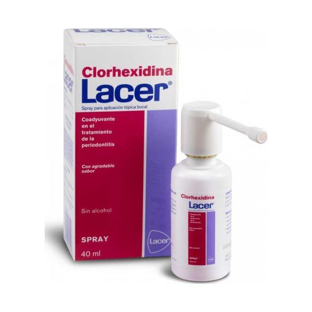 LACER COLUTORIO CLORHEXIDINA SPRAY  1 ENVASE 40 ML