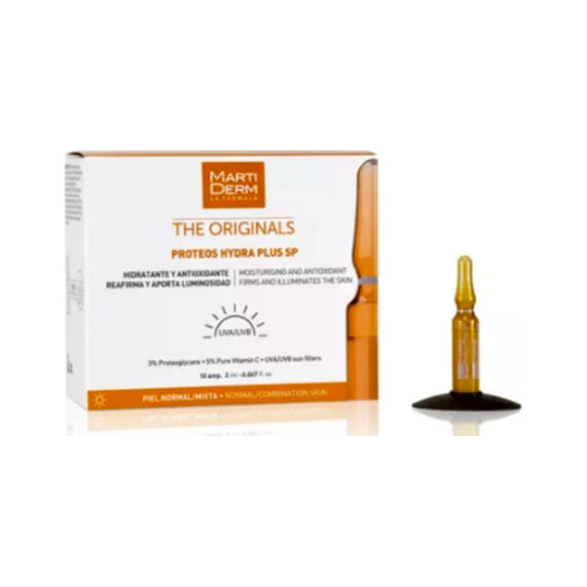 MARTIDERM PROTEOS HYDRA PLUS SP  10 AMPOLLAS 2 ML