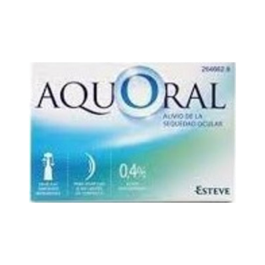 AQUORAL GOTAS OFTALMICAS LUBRICANTES ESTERILES 0.5 ML 20 MONODOSIS