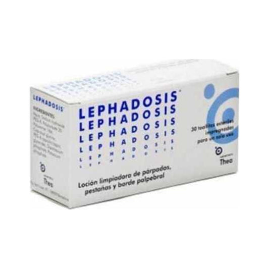 LEPHADOSIS TOALLITAS IMPREGNADAS ESTERILES  30 TOALLITAS