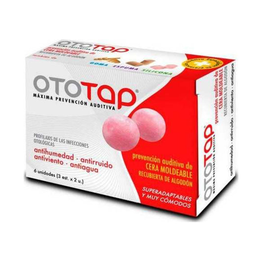 TAPONES OIDOS CERA OTOTAP 6 U
